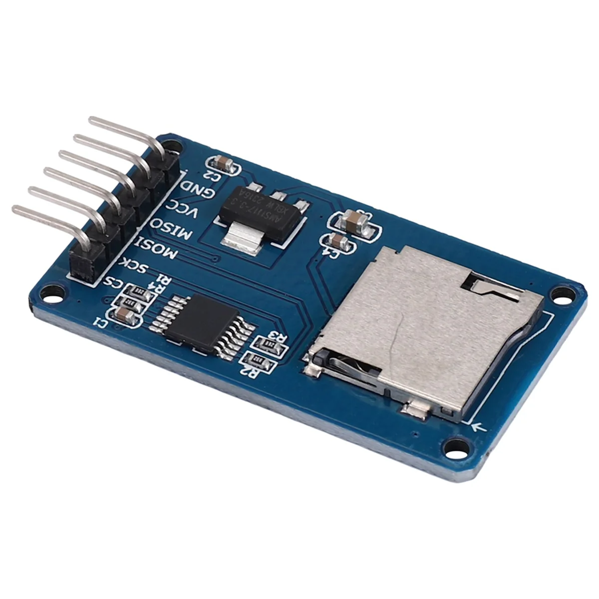 Leitor RISEN SPI mini cartão de memória SD módulo de proteção de cartão de memória TF para Arduino
