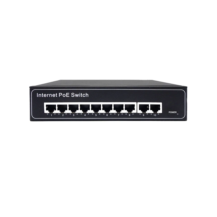 

Gigabit Unmanaged Fast Ethernet Poe Switch 8 Port 10/100/1000m Cctv Network Switch