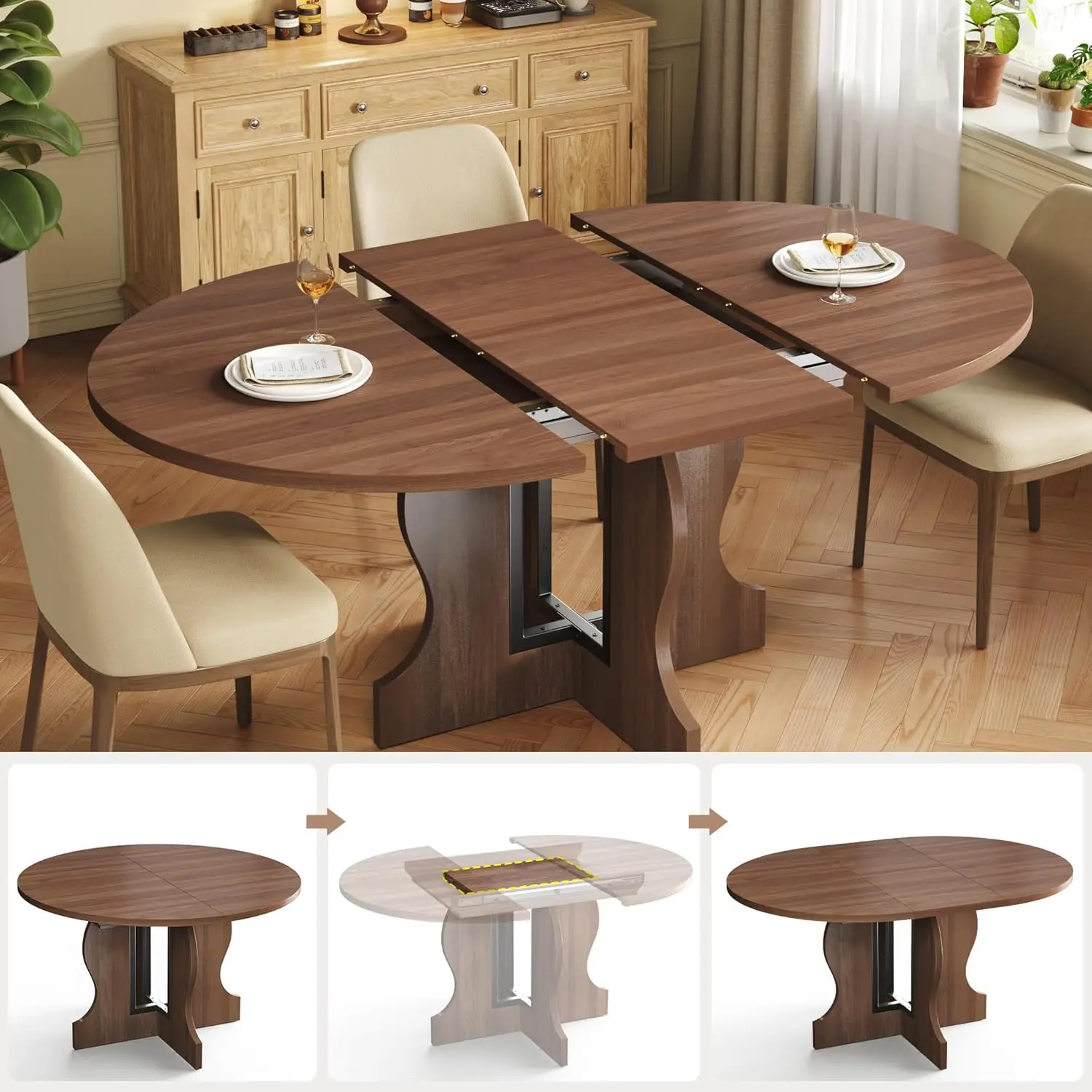 Thumbnail 3 - #1 Trending Extendable Dining Tables Right Now