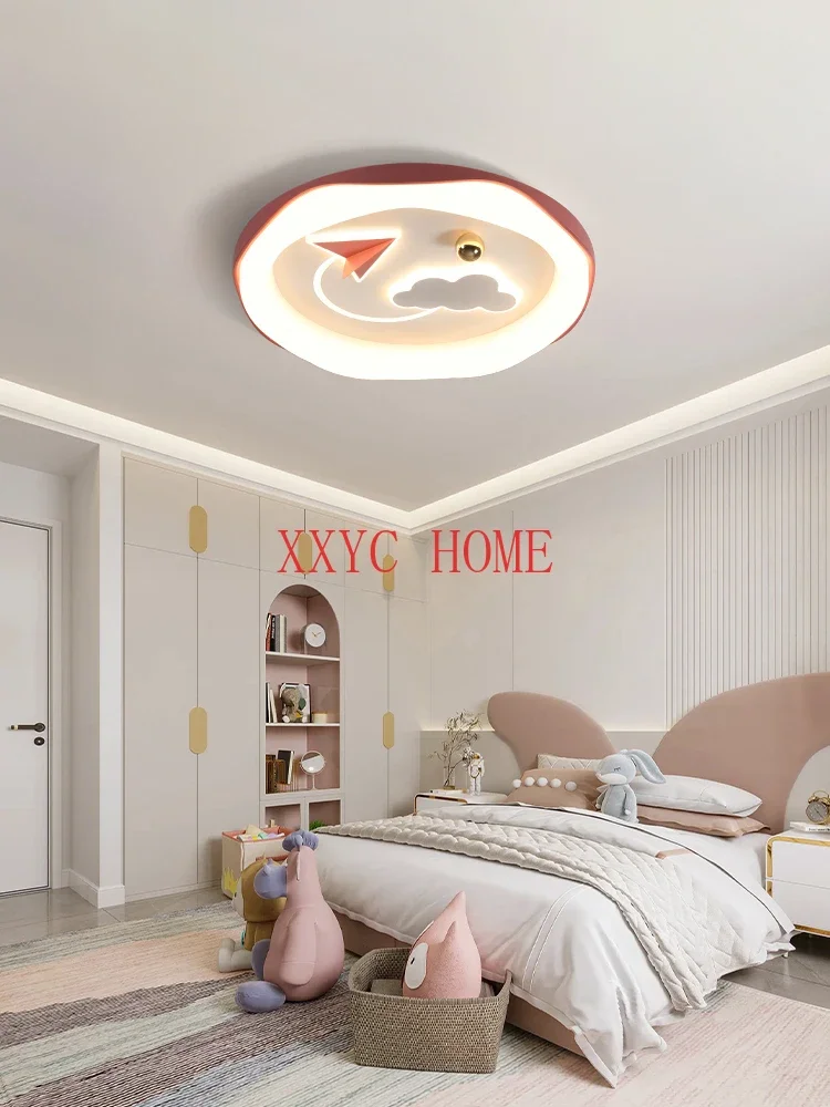 Children's Room Ceiling Light Flying Cartoon Boy Girl Bedroom Room Lights