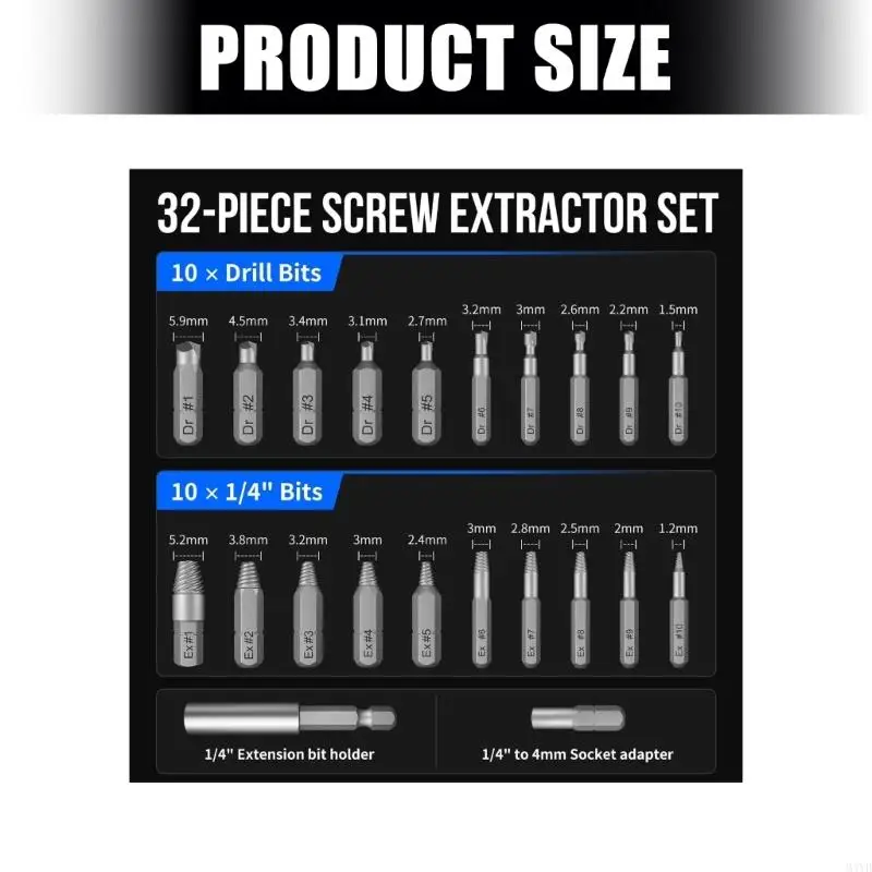 55-in-1 Small Electronics Repair with Screwdriver Handle and Opening Components for Phones, Tablets, and Game Consoles M4YD