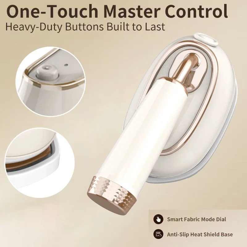 Handheld Steam Brush Rotatable Garment Steamer Iron Dry‑Wet Dual‑Use Folding Portable Clothes Ironing Machine for Home Travel