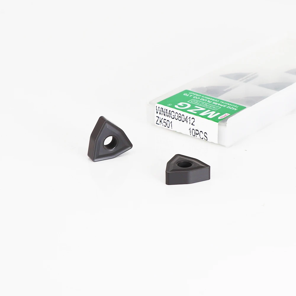 MZG 10pcs WNMG080404 WNMG080408 WNMG080412 ZK01 ZN60 High Hardness