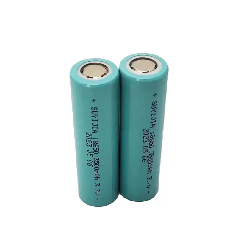 18650 3.7V 3500mah Power Lithium Battery Rechargeable Lithium-ion Battery Suitable for Bright Flashlight Camera Backup Battery