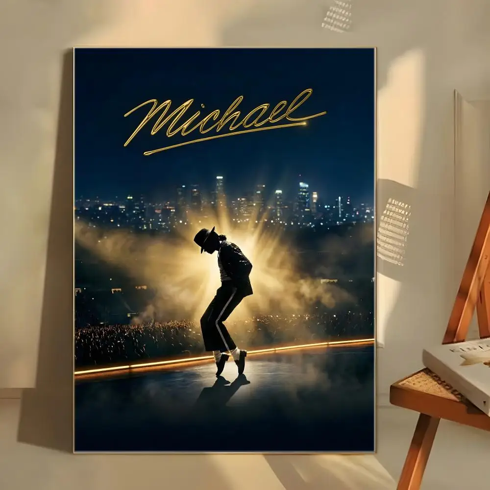Sänger M-Michael Singer Jackson Poster, selbstklebender Kunst-Aufkleber aus wasserfestem Papier, Kaffeehaus, Bar, Zimmer, Wanddekoration – Detail 7