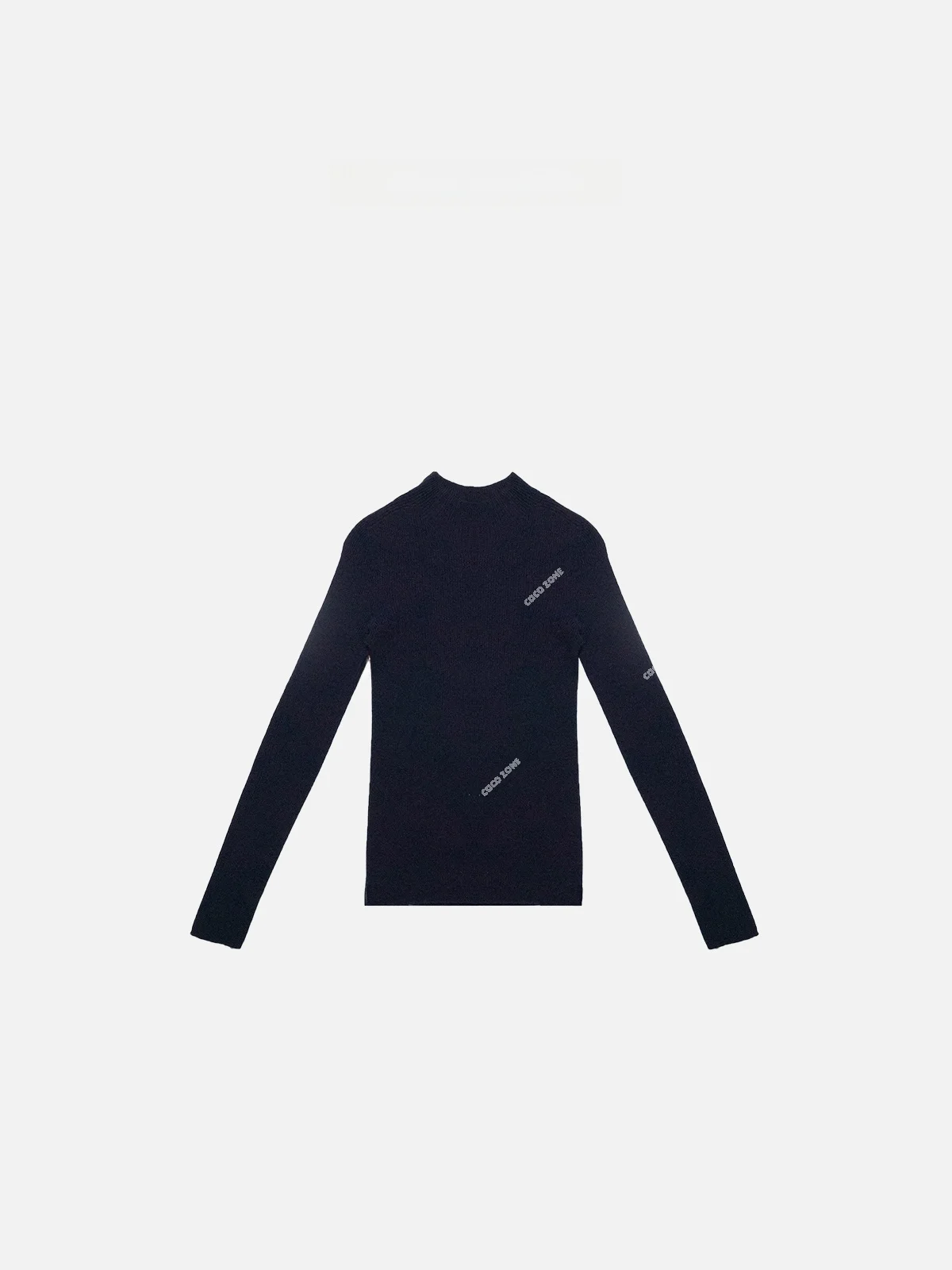 

ZONE mat Camere Knitwear Women's Overhead Base Layer Versatile Simple Design Long Sve round Ne Color