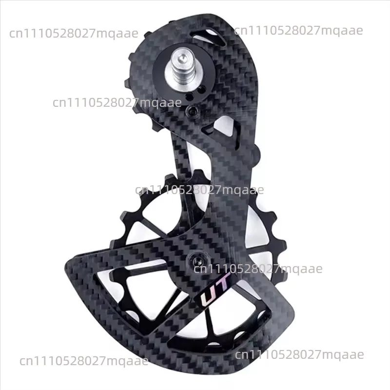 Adapted to CYCLAMI Transmission, Carbon Fiber Big Chicken Legs Road Bike Ceramic UT 105 Rear Dial Large Guide Wheel