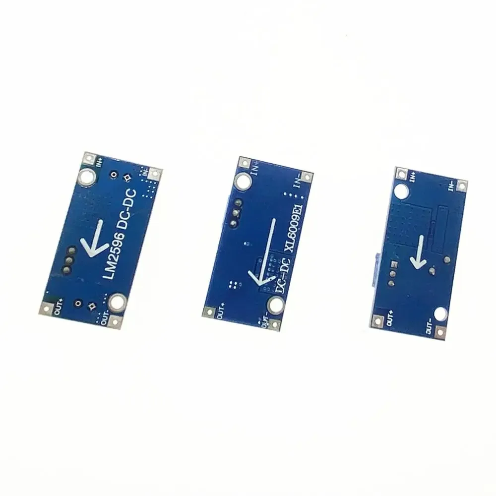 โมดูลแปลงไฟ DC-DC แบบปรับได้ 1 ชิ้น LM2596 LM2596S XL4015 บัค-บูสต์ 3A 4A 5A โมดูลควบคุมกำลังไฟแบบ Step-down