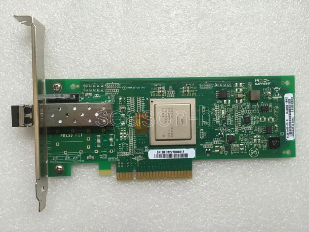 

QLE 8GB FC SINGLE PORT HBA PCI-e 42D0507 42D0501 QLE2560 Network card