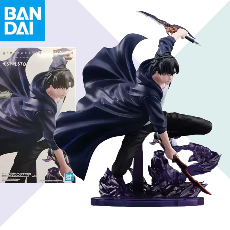 

Оригинальная коллекционная фигурка BANDAI Banpresto Solo Leveling Sung Jin Woo Espresto Excite Motions Vol.1, модель аниме-персонажа, игрушка, подарок