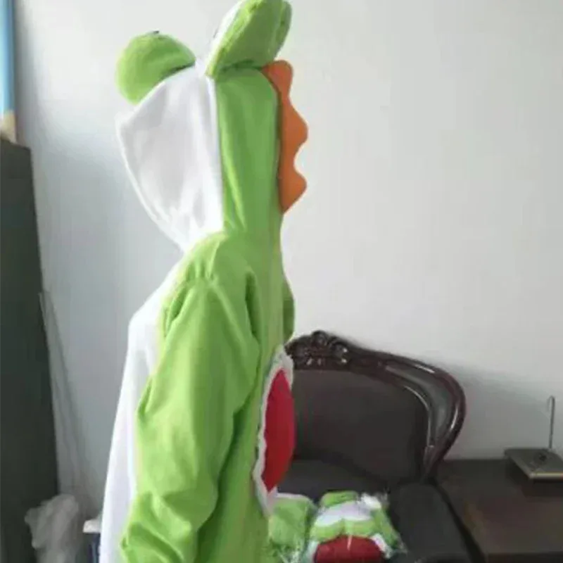 HAni 2025 Super Halloween Bros Yoshi Jumpsuit Cosplay Performer Costume for Adult Anime Dinosaurs Doll Clothing Games ☆★ww