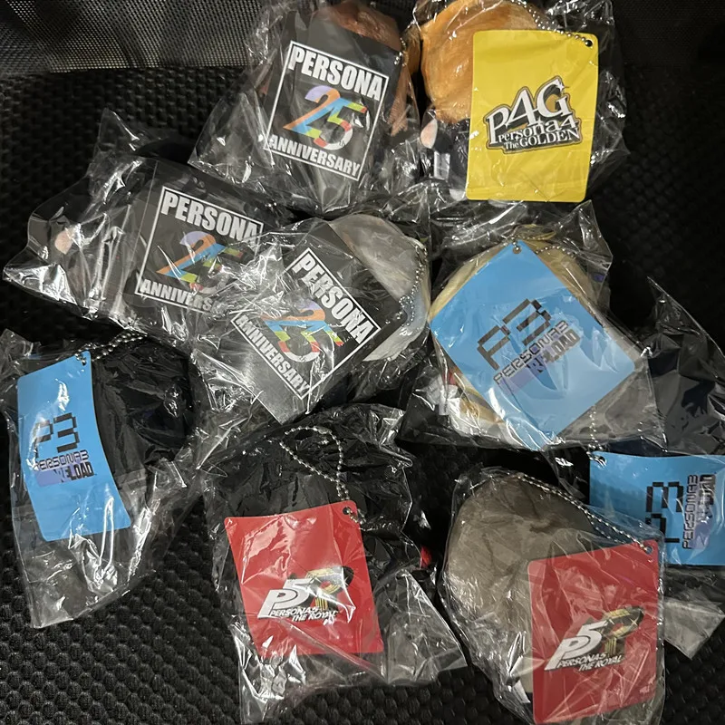 10 سنتيمتر لطيف أنيمي شخصية P3r P4g P5r تحصيل أفخم دمية سحر يوكي ماكوتو Aegis يوكاري تاكيبا حقيبة سلسلة مفاتيح سحرية الاطفال هدية