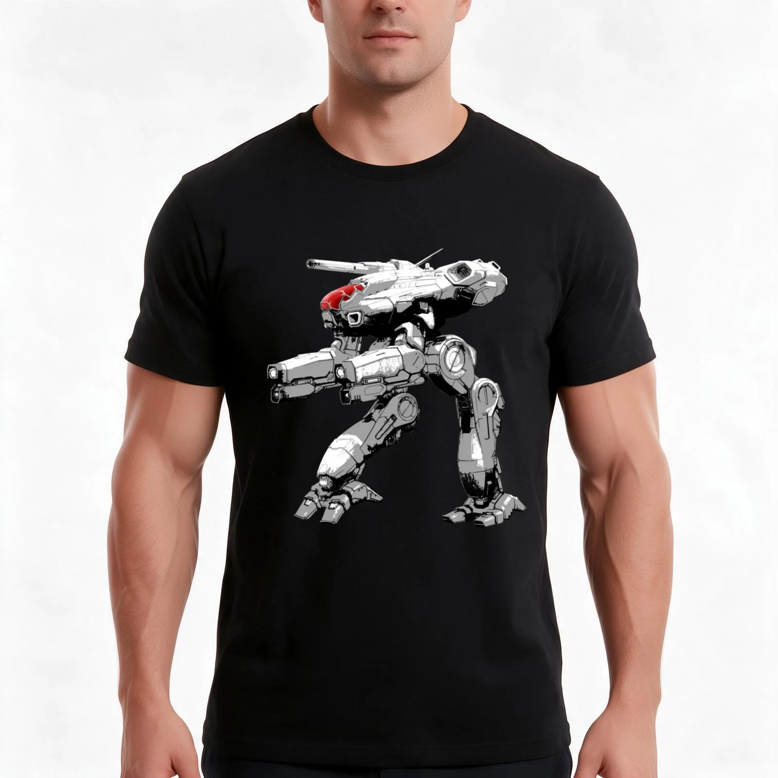 Your best bet when plowing through the front lines T-Shirt, Summer Casual Cotton Tee, Oversized Streetwear Tops, 100% Cotton