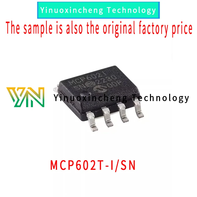 

10PCS/LOT New original imported MCP602I MCP602T-I/SN SMT SOP-8 operational amplifier chip IC