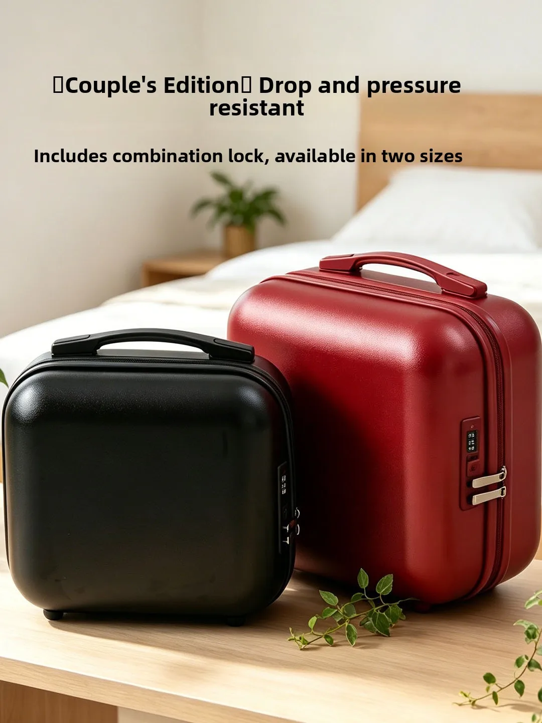 マカロンカラー-4インチ-ポータブル-ラゲッジ-軽量-旅行用-化粧品収納-パスワードボックス-5インチ-ロゴカスタマイズ可能