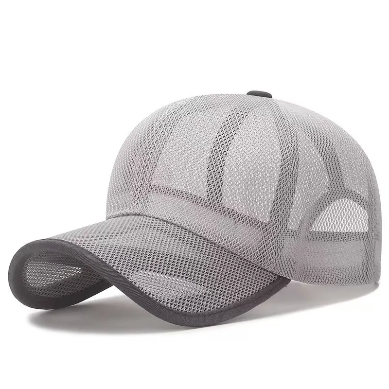 Topi baseball full mesh yang dapat bernapas untuk musim panas 2025 memberikan naungan dan kebolehnafasan