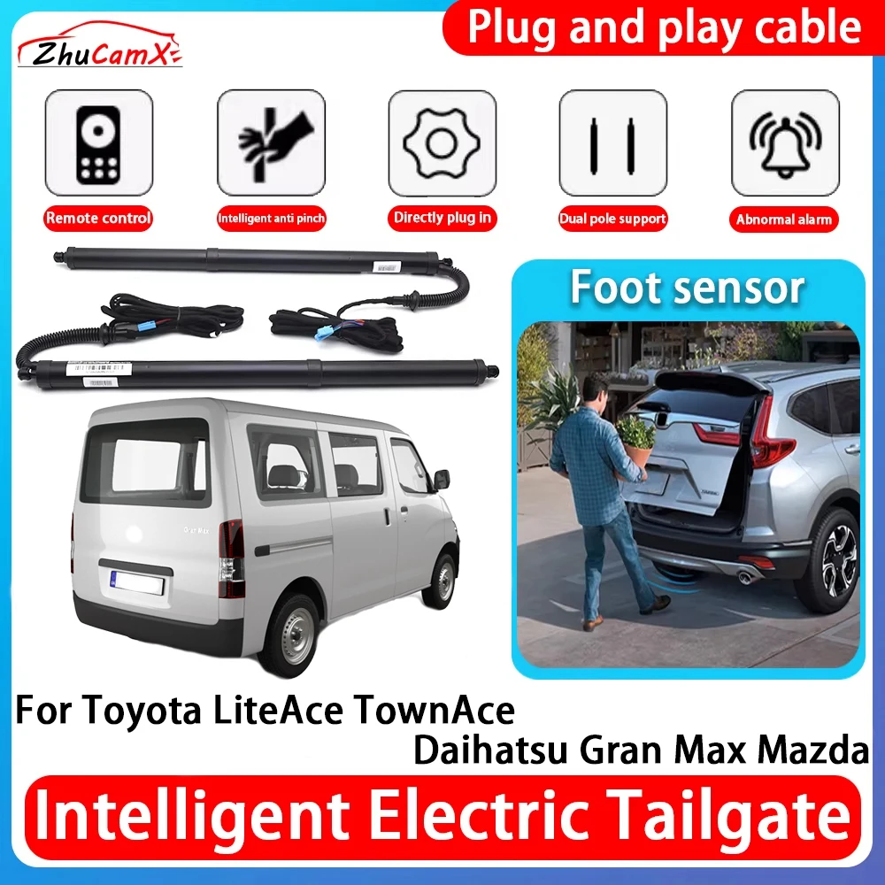 ZhuCamX Car Power Trunk Electric Suction Tailgate Intelligent Tail Gate Lift Strut For Toyota LiteAce TownAce Daihatsu Gran Max