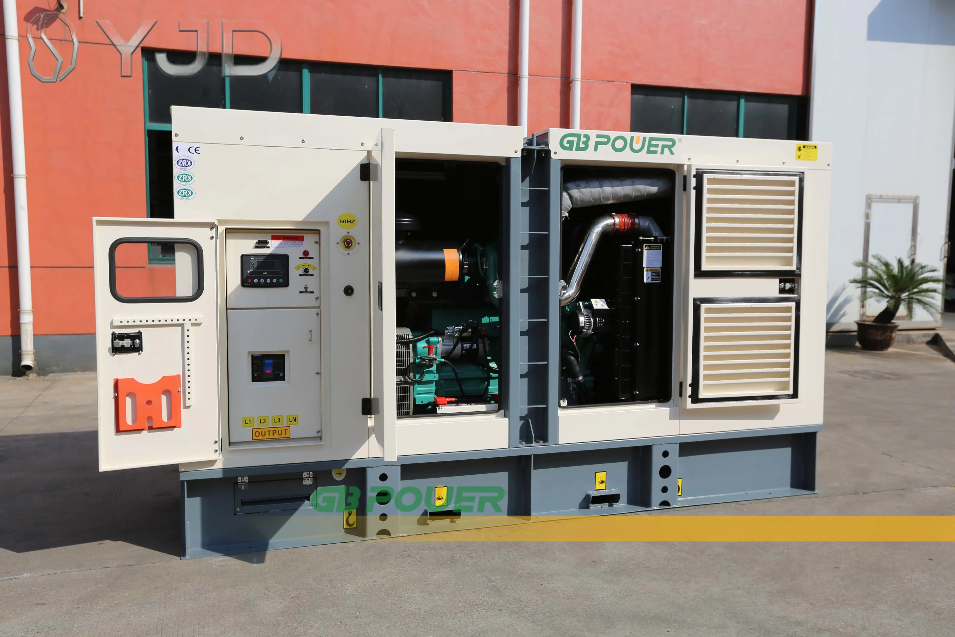 OEM 3 Phase Water Cooling 201hp diesel Engine Alternator 150KVA diesel Generator