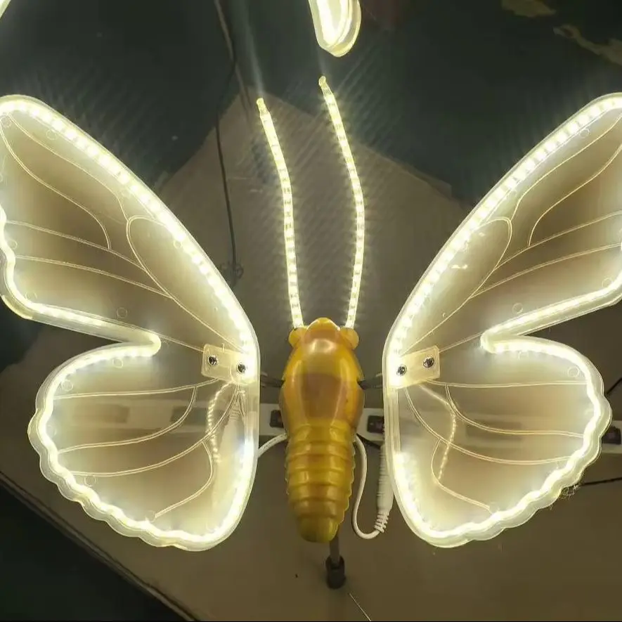 lampe-led-papillon-dynamique-exterieure-Etanche-simulation-d'insecte-dc12v-ailes-mobiles-pour-jardin-cour-festival-decoration-paysagere
