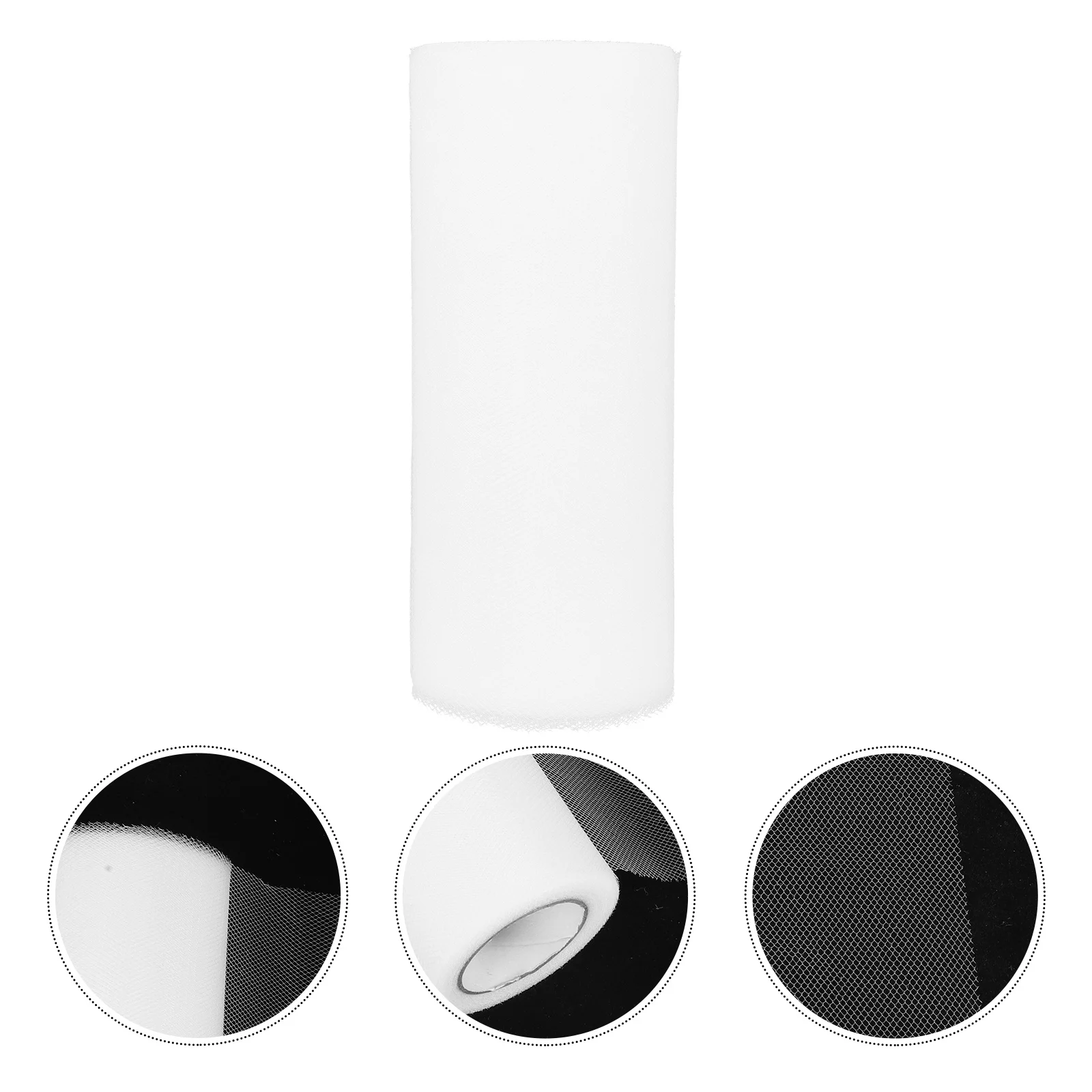 

22m 15cm White Tulle Roll Thin Mesh for Wedding Car Decor Party Floral DIY Tutu Craft Wedding Tulle DIY Tutu Craft