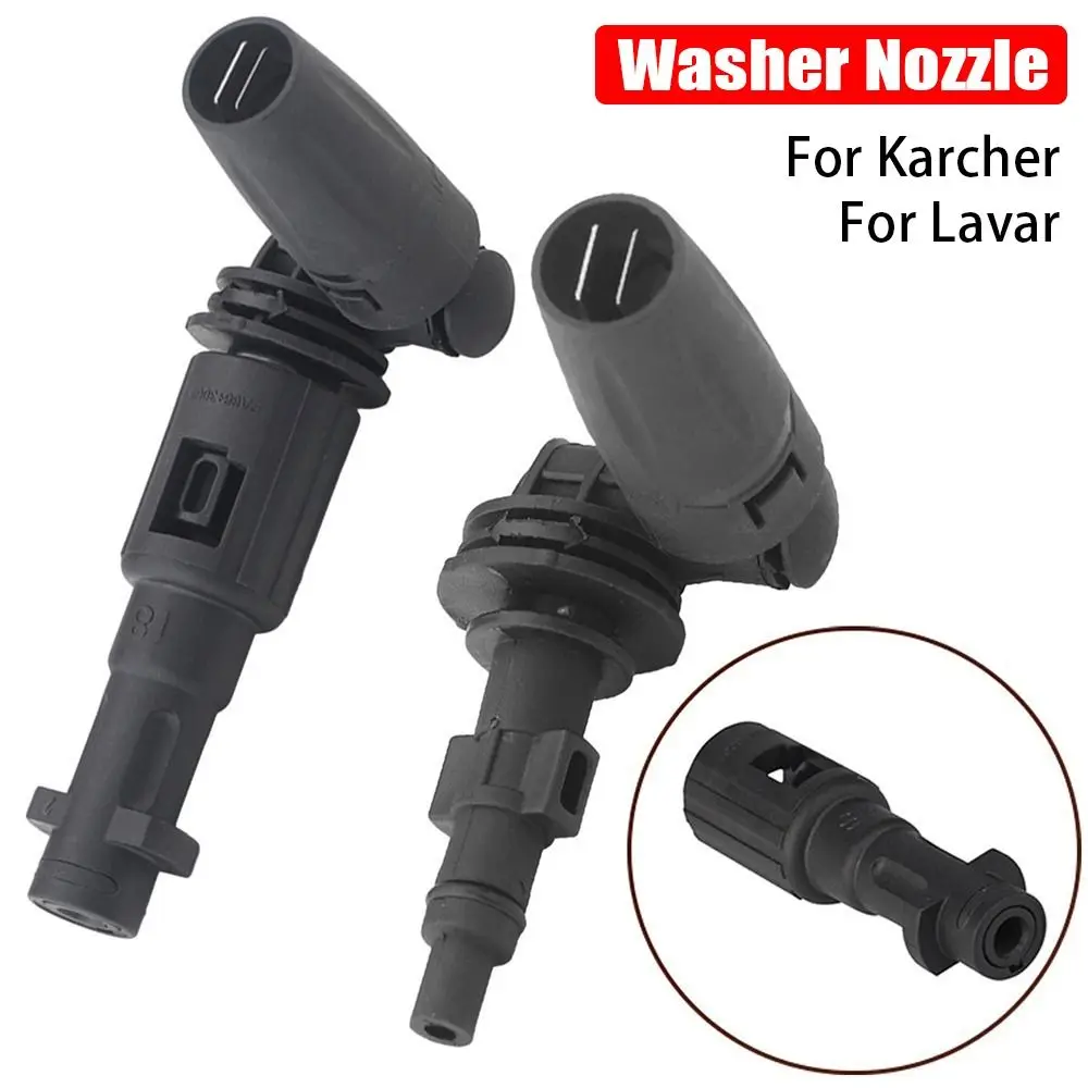 

1Pcs Adjustable Angle Washer Nozzle 360° Rotating Car Washing High Pressure Cleaner Nozzle for Karcher Lavor Series Universal