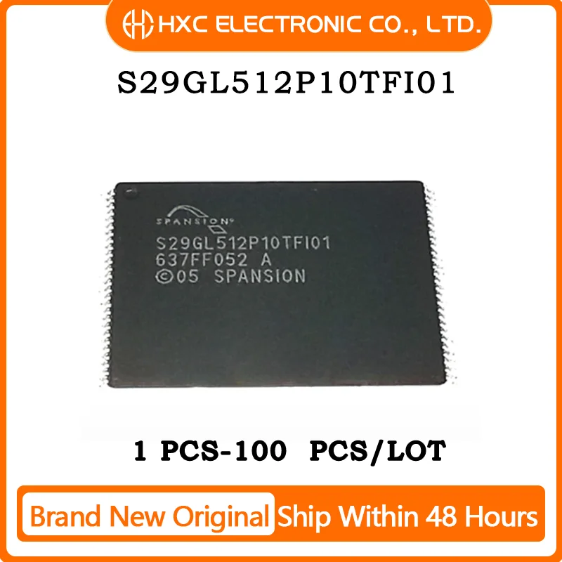 

1 шт./10 шт./50 шт./100 шт., S29GL512P10TFI01 TSOP56, Новая фотография