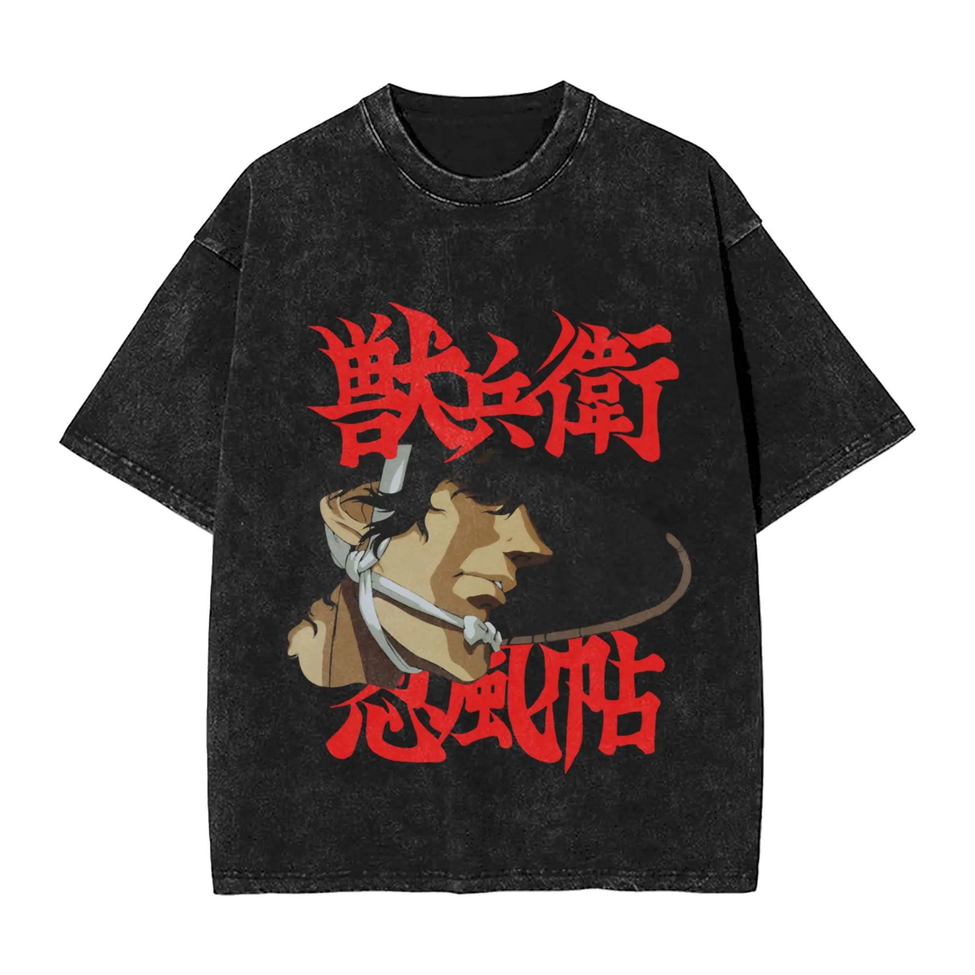 Ninja Scrolls T Shirt Summer  Streetwear T Shirts Casual Fashion Tshirt For Man Short-Sleeved Design Clothes