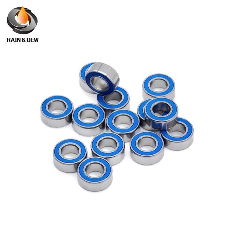 10PCS/LOT MR105-2RS 5x10x4 MM ABEC-7 Miniature Ball Bearings Blue Sealed 608RS 6700RS 686RS 6800RS 695RS 6900RS MR1319RS
