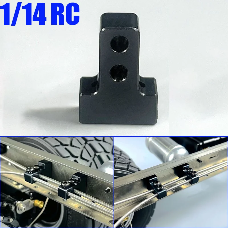 1pcs Metal Lock Differential Wire Aluminum Column for Tamiya 1/14 RC Truck for SCANIA 770S R620 for Volvo FH16 for ACTROS 3363