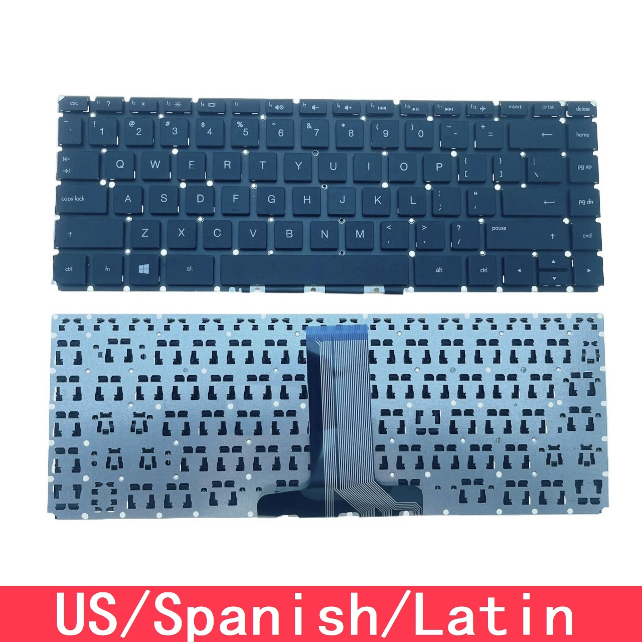 For HP Pavilion 14-AB series 14-ab000 14-ab100 14-ab20014-ab013tu 14-ab053tx Laptop Keyboard US Spanish Latin With Backlit