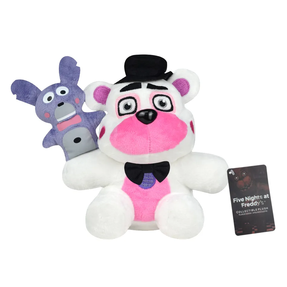 Fünf Nacht bei Freddy Fnaf Niedliche Plüschtiere Spielpuppe 18CM Bonnie Bär Foxy Cartoon Gefüllte Puppen Freddy Spielzeug für Kinder Geschenke