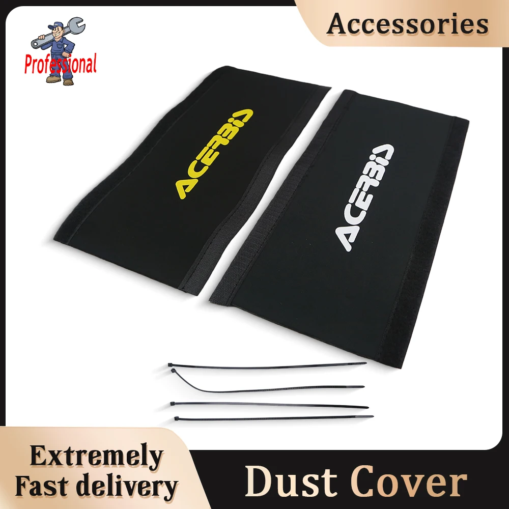 

Motorcycle Front Fork Protector Shock Absorber Guard Wrap Cover For ATV Dirt Pit Bike Scooter Motocross Universal Parts