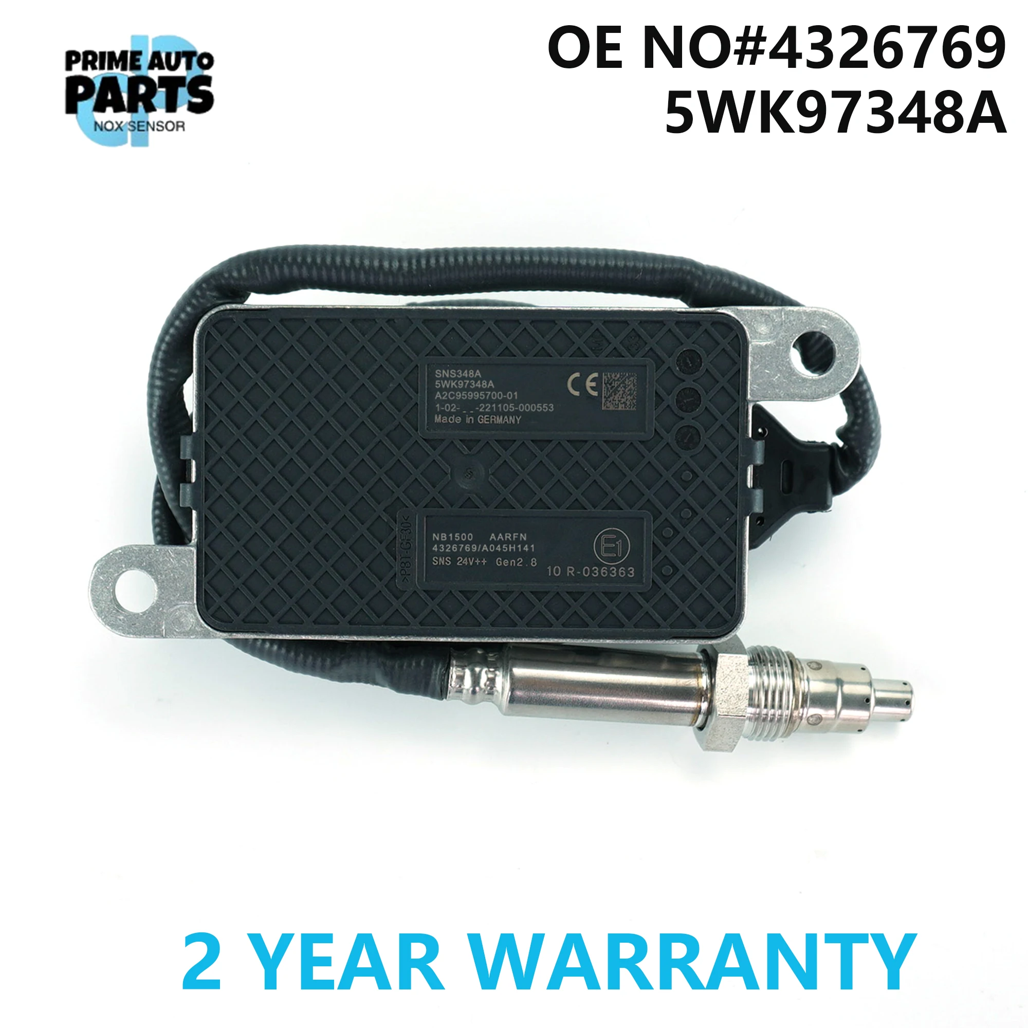 

4326769 5WK97348A 5WK9 7348A Nitrogen Oxide Sensor For DAF For Cummins CF XF F7 Truck