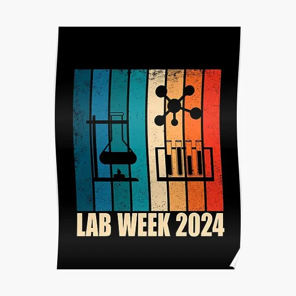 Med Lab Tech Week Professionals Patholog  Poster Home Painting Room Decor Vintage Wall Decoration Funny Picture Art No Frame