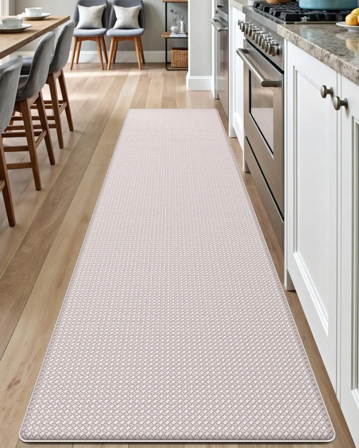 

Kitchen Floor Mats Cushioned Anti Fatigue, 23X94, Large Long Standing Runner Rug Waterproof, Comfort Memory Foam Padded For