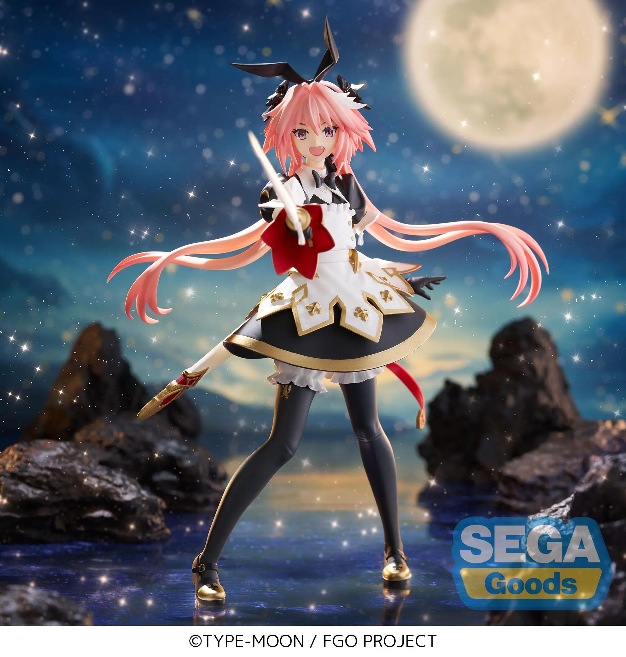 Original SEGA Fate/Apocrypha FGO Astolfo PVC Anime Figures Action Figure Model Toys Christmas Gifts