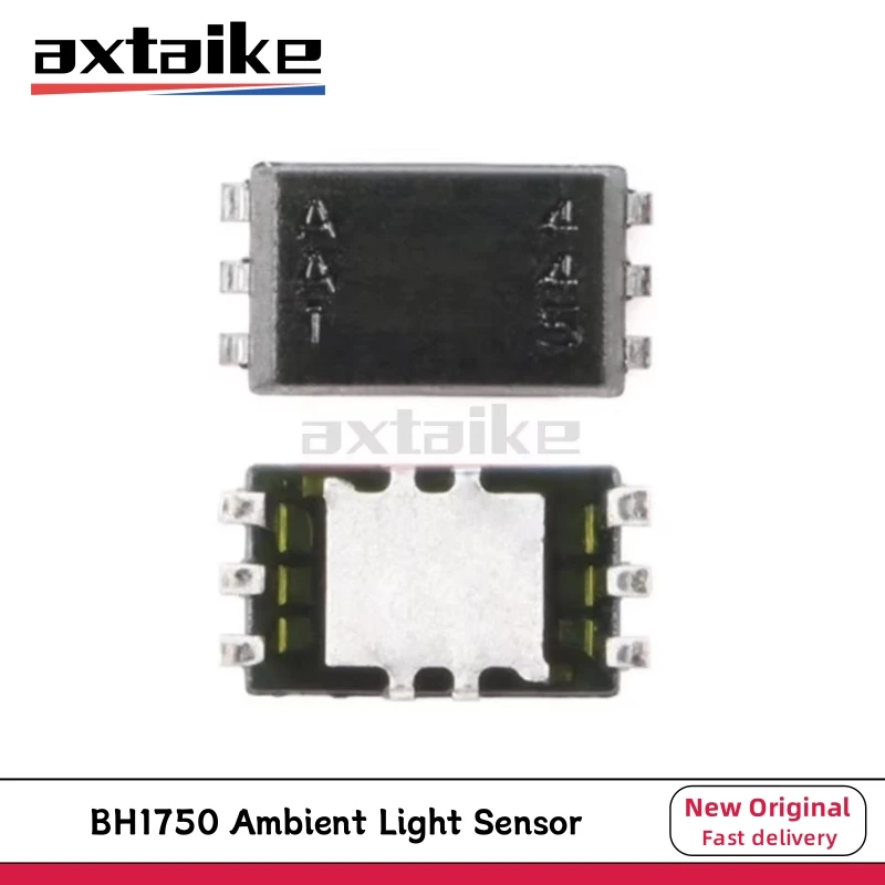 

5PCS BH1750FVI-TR BH1750FVI BH1750 WSOF-6 SMD Digital 16-bit I2C Serial Output Type Ambient Light Sensor IC