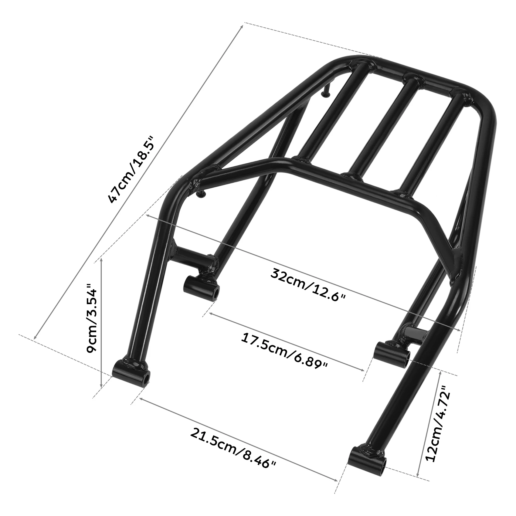 Motorcycle Rear Rack Accessories Luggage Racks For Triumph Speed 400 Scrambler 400X Speed400 Scrambler 400 X 2024-2025