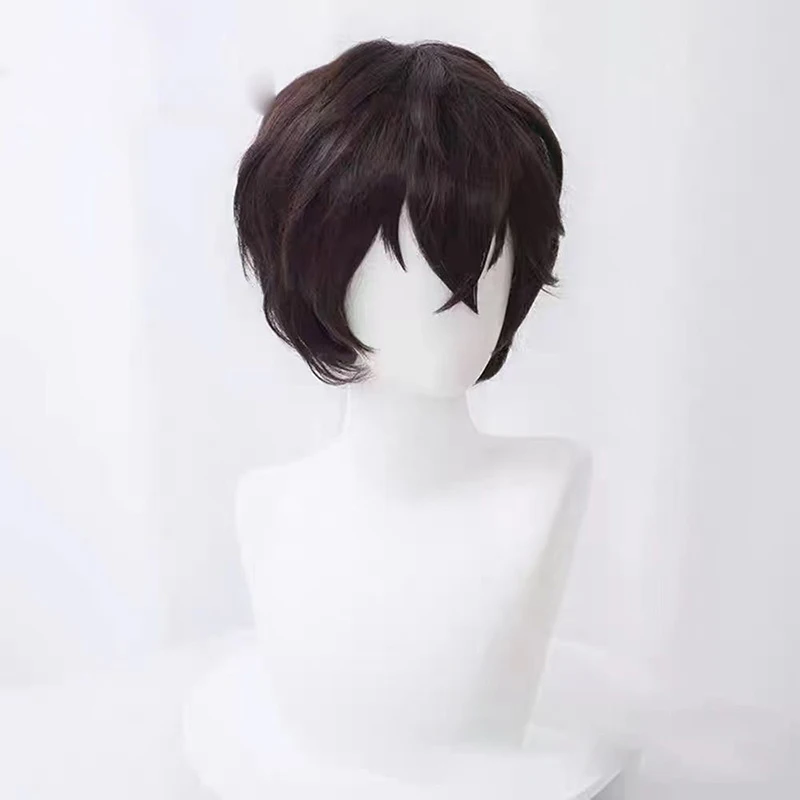 Dazai osamu papel headwear homem roupas diárias jogo microfilme peruca anime bungo cães vadios personagem modelagem chapelaria