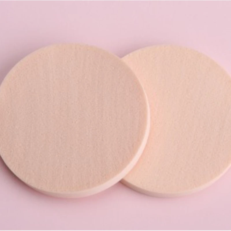 12 個プロフェッショナルラウンドスポンジパフスーパーソフトメイクウェットドライデュアルユースポータブル化粧品スポンジファンデーション美容ツール