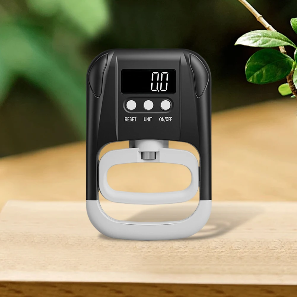 مقياس قوة اليد الرقمي جهاز تمرين اليد USB قابل لإعادة الشحن قبضة اليد مقياس التدريب بطارية تعمل 120 كجم/264 رطل للرياضة #2