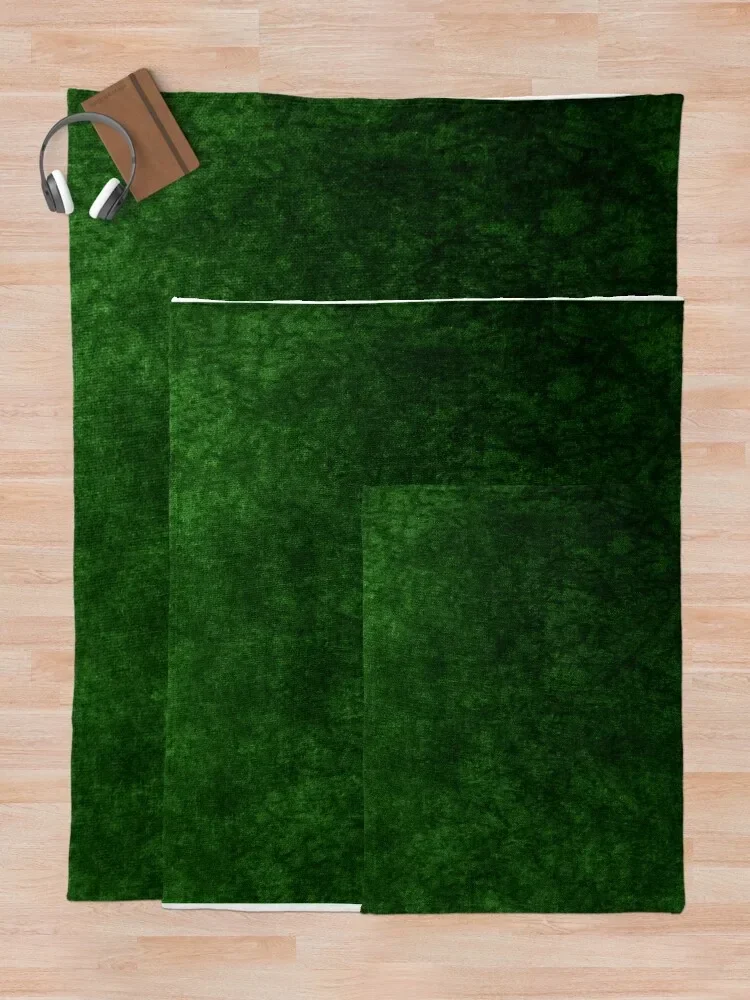 Emerald Green Grass Velvet | Texture Throw Blanket Sleeping Bag valentine gift ideas Vintage Blankets