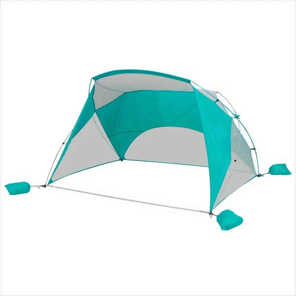 

Sunny Beach Tent, 8ft x 6ft with UV protective coating, beach-friendly, camping, lightweight and foldable