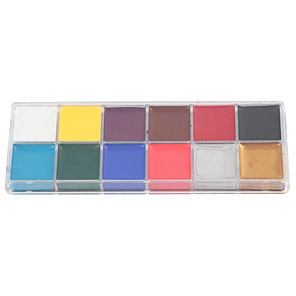 Eco-friendly Formula Oil Paint Set Smooth Texture Skin Safe Theatrical Makeup Paint Easy Blendable Eco-friendly Face Painting
