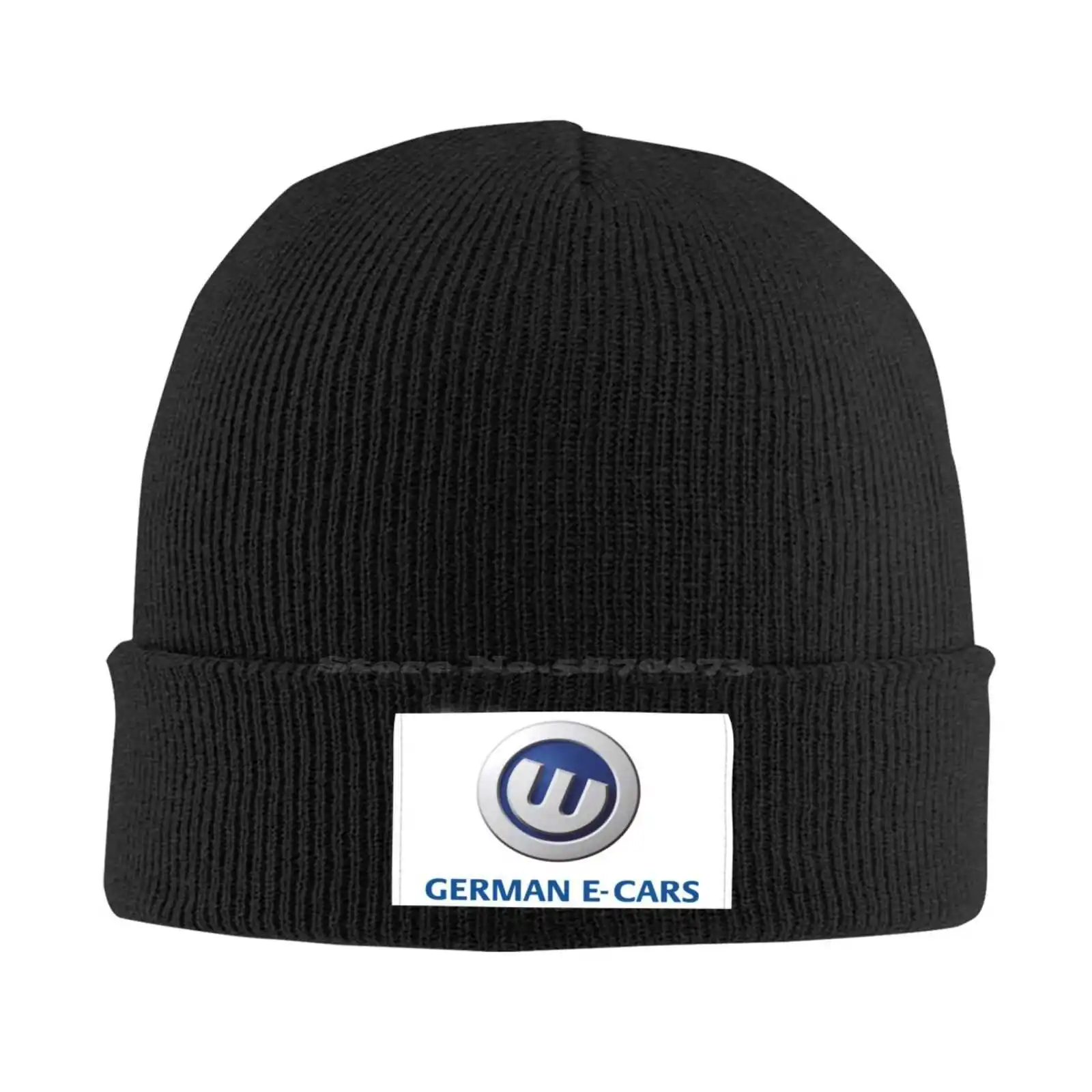 

German E-Cars Logo Print Graphic Casual cap Baseball cap Knitted hat