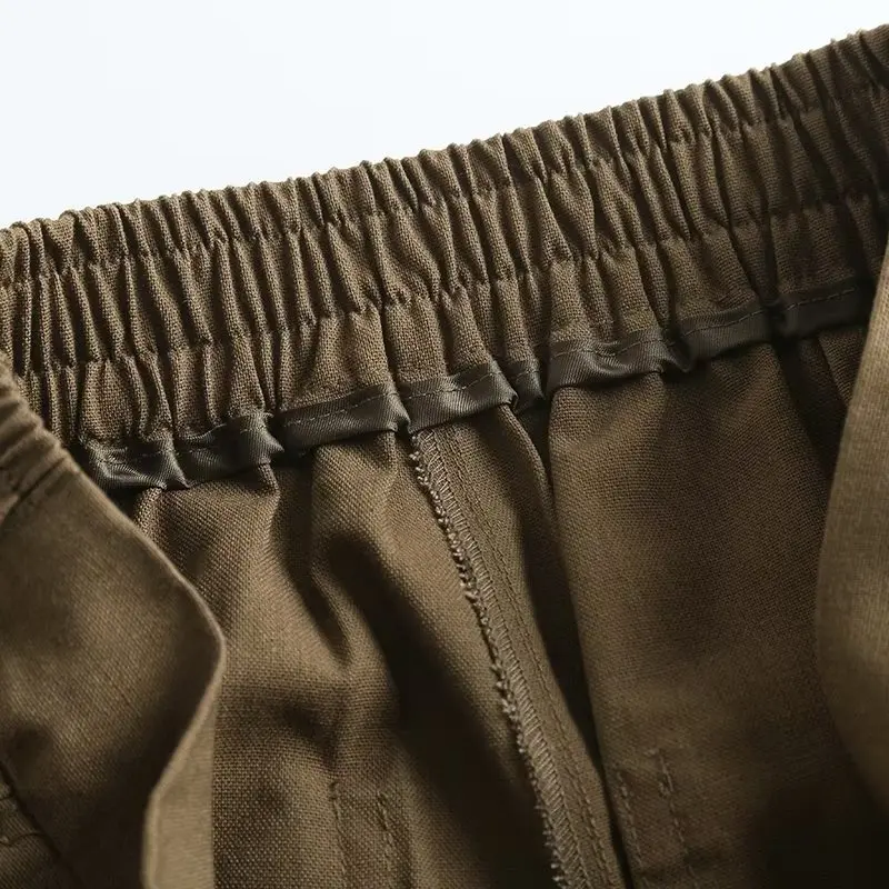 Maxdutti Indie Folk moda Oficina señora pantalones mujeres trajes de lino pantalones sueltos rectos para primavera 2023