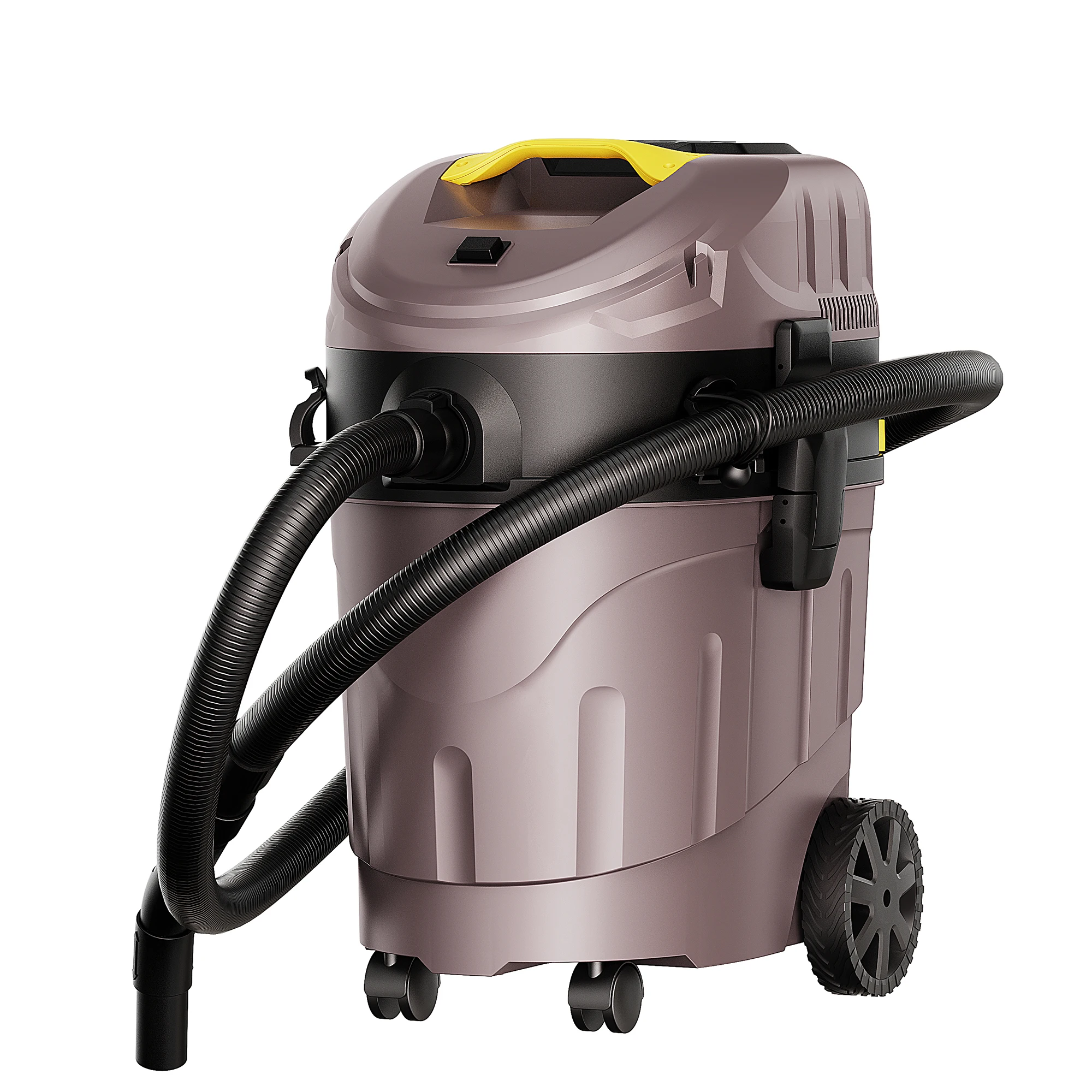 Hot Selling Industrial Electric Hand Held Vacuum Cleaner Dual Cyclone Pre-Separator HEPA Filter Bagless Design
