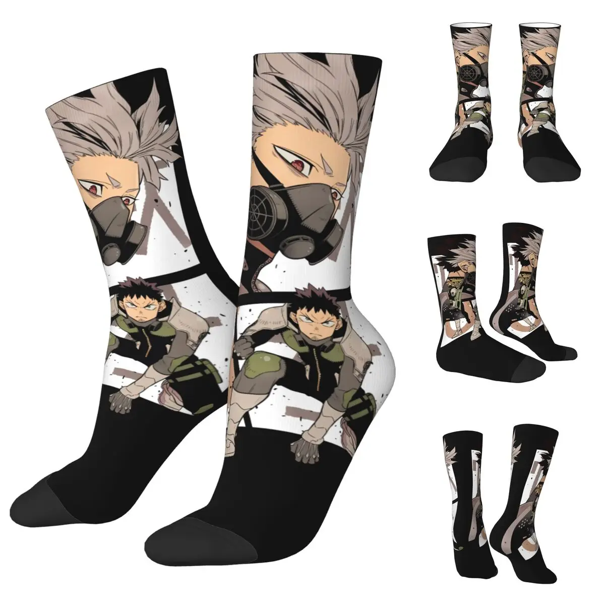 Monster NO.8 Kaiju No 8 Kafka Hibino Men Women Socks,fashion Beautiful printing Suitable for all seasons Dressing Gifts