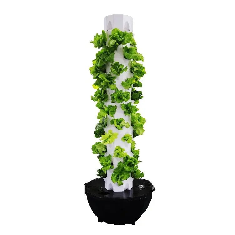 

Skyplant Vertical Tower Grow Hydroponics System Indoor Aeroponic Automation System