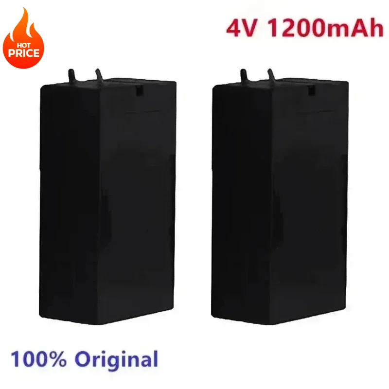 4 فولت 1200 مللي أمبير بطارية تخزين بطاريات الرصاص القابلة لإعادة الشحن ل LED مصباح المصابيح الأمامية مشاعل قاتل الماموس الكهربائي #4